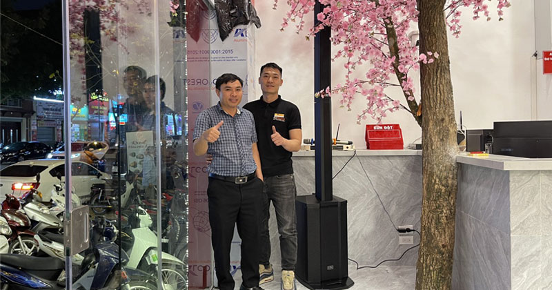 Lắp đặt thành công Combo Karaoke trị giá hơn 34 triệu đồng cho anh Đức ở Quán Lẩu Đức Trọc Phường Phương Liệt, Quận Thanh Xuân, Hà Nội (Soundking Artos 1200, VinaKTV S600X Max)