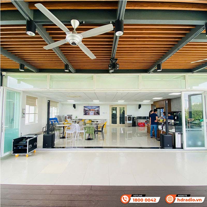 Lắp đặt hệ thống âm thanh biểu diễn cho Công ty Cổ phần xây dựng Phước Thành