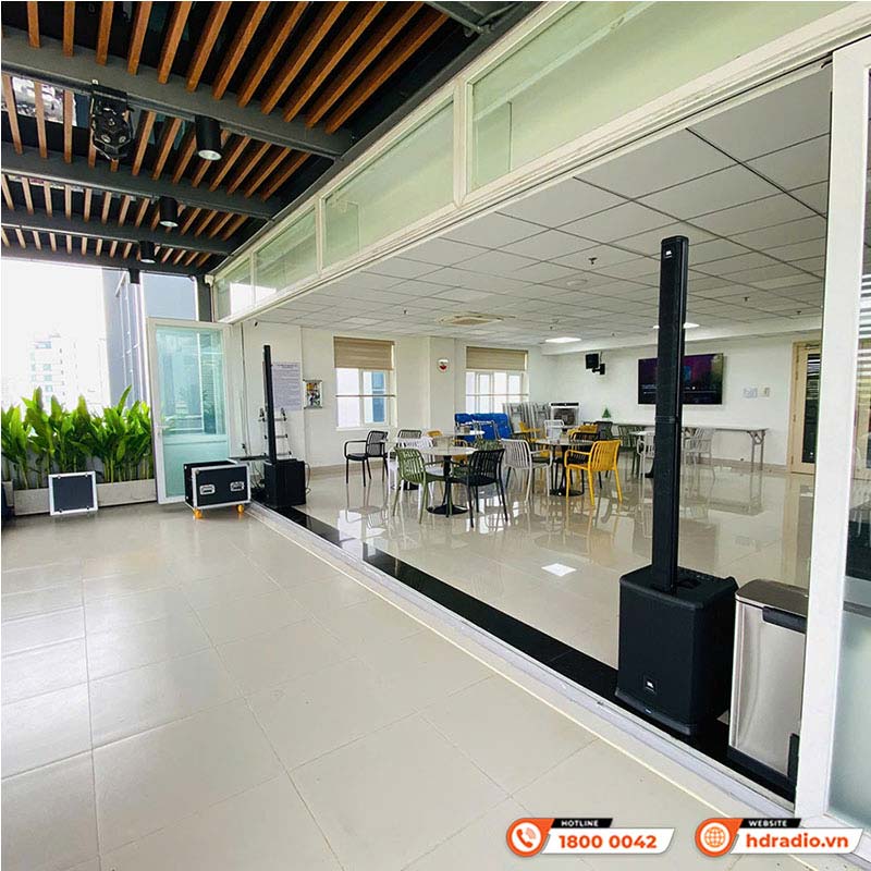 Lắp đặt hệ thống âm thanh biểu diễn cho Công ty Cổ phần xây dựng Phước Thành