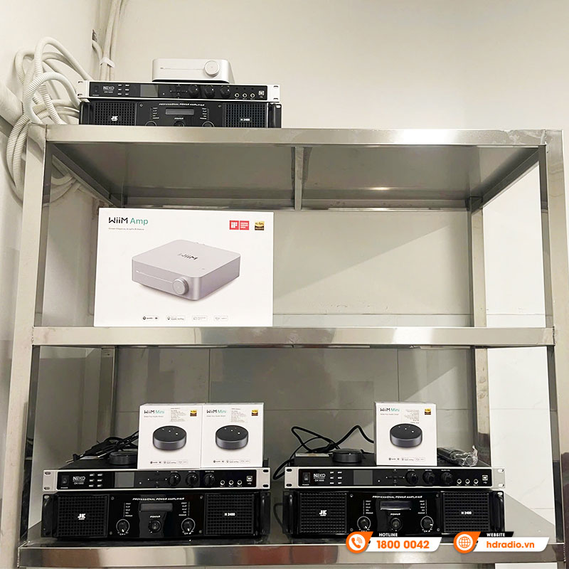 Hệ thống âm thanh nhà hàng Fine Dinning TERRA MARE