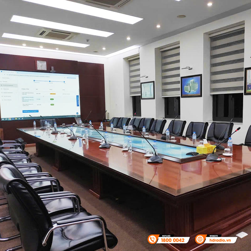 Lắp đặt Hệ thống Âm Thanh hội trường cho Phòng Họp Công ty Thiết bị điện Đông Anh - Hà Nội