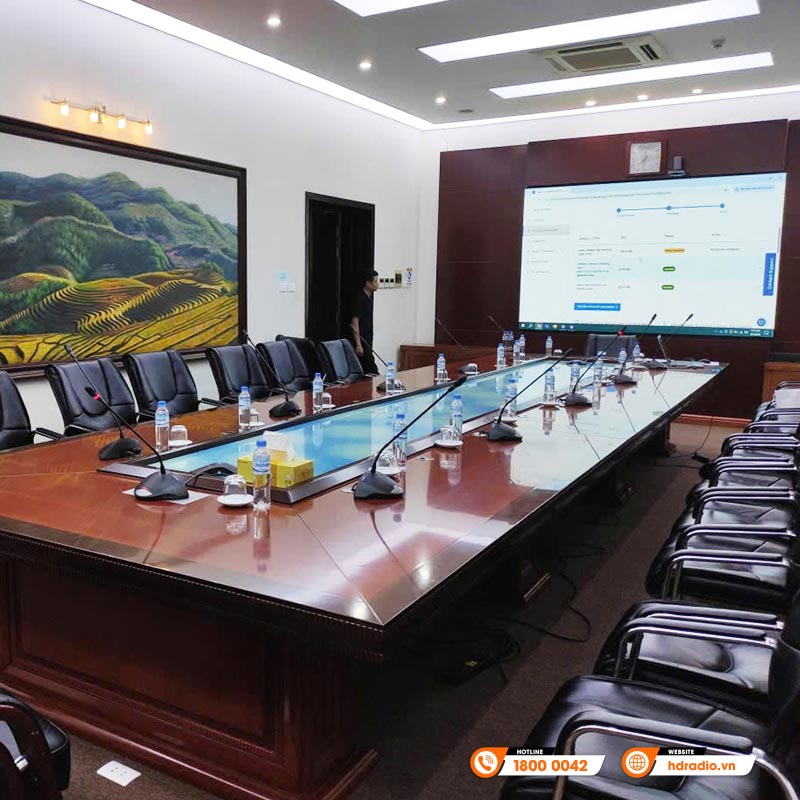 Lắp đặt Hệ thống Âm Thanh hội trường cho Phòng Họp Công ty Thiết bị điện Đông Anh - Hà Nội