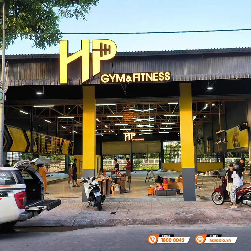 Lắp đặt Hệ thống âm thanh cực chất trị giá hơn 47 triệu đồng cho HP Gym & Fitness