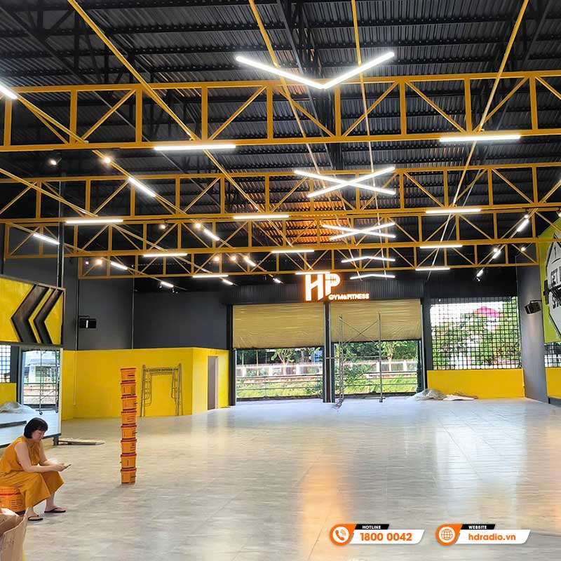Lắp đặt Hệ thống âm thanh cực chất trị giá hơn 47 triệu đồng cho HP Gym & Fitness