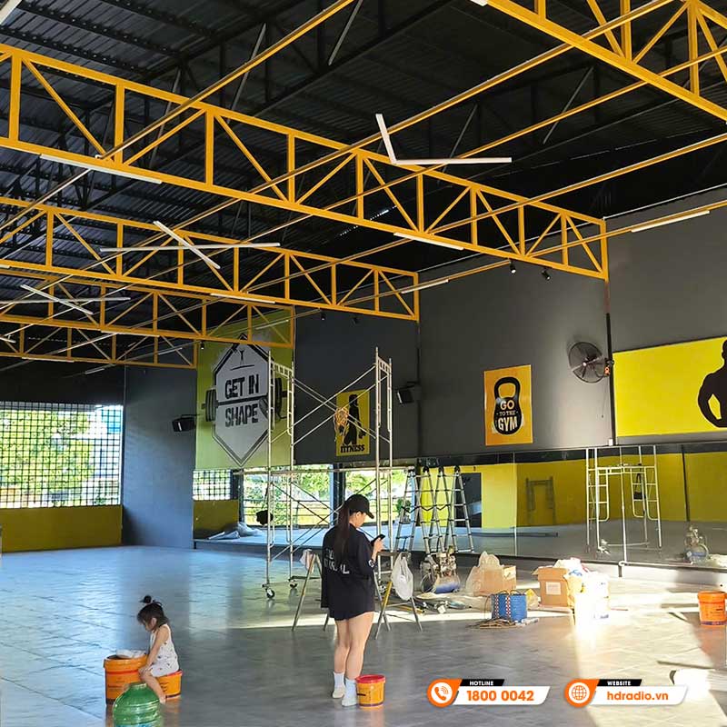 Lắp đặt Hệ thống âm thanh cực chất trị giá hơn 47 triệu đồng cho HP Gym & Fitness