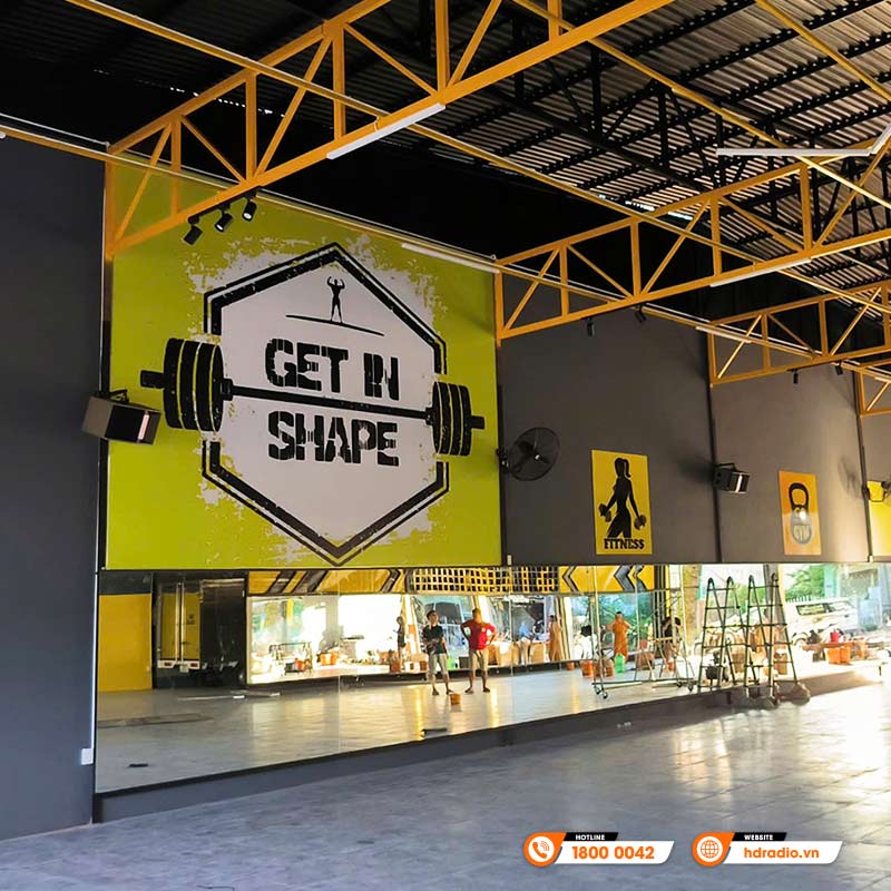 Lắp đặt Hệ thống âm thanh cực chất trị giá hơn 47 triệu đồng cho HP Gym & Fitness