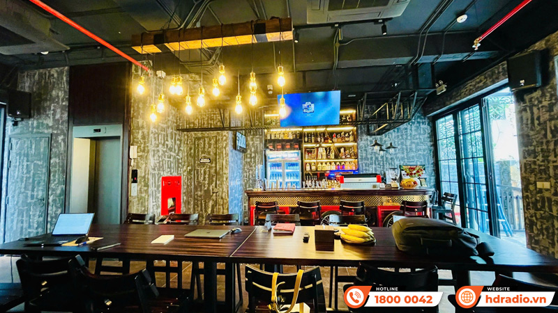 Lắp đặt hệ thống âm thanh cực chất trị giá hơn 92 triệu đồng cho quán Pub của anh Chiến