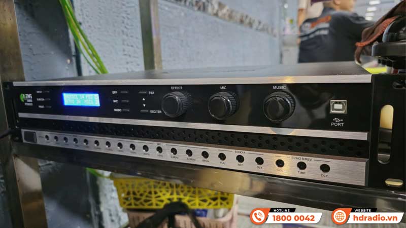 Lắp đặt hệ thống âm thanh cực chất trị giá gần 18 triệu đồng cho quán Quán Bi-a của anh Thông