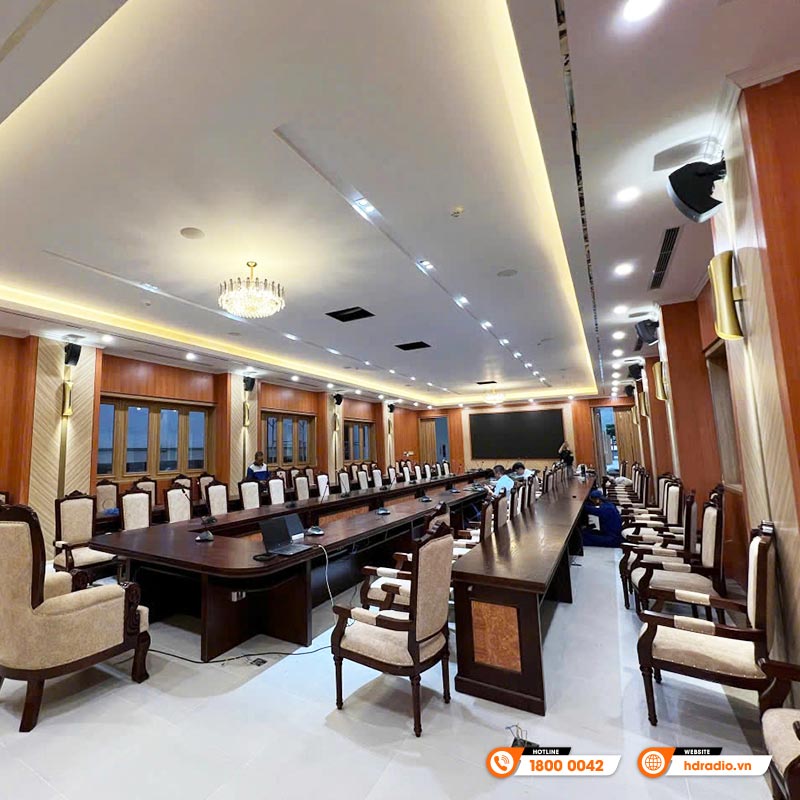 Lắp đặt hệ thống âm thanh phòng họp, hội trường cho Công ty Cổ phần ICD Tân Cảng - Long Bình
