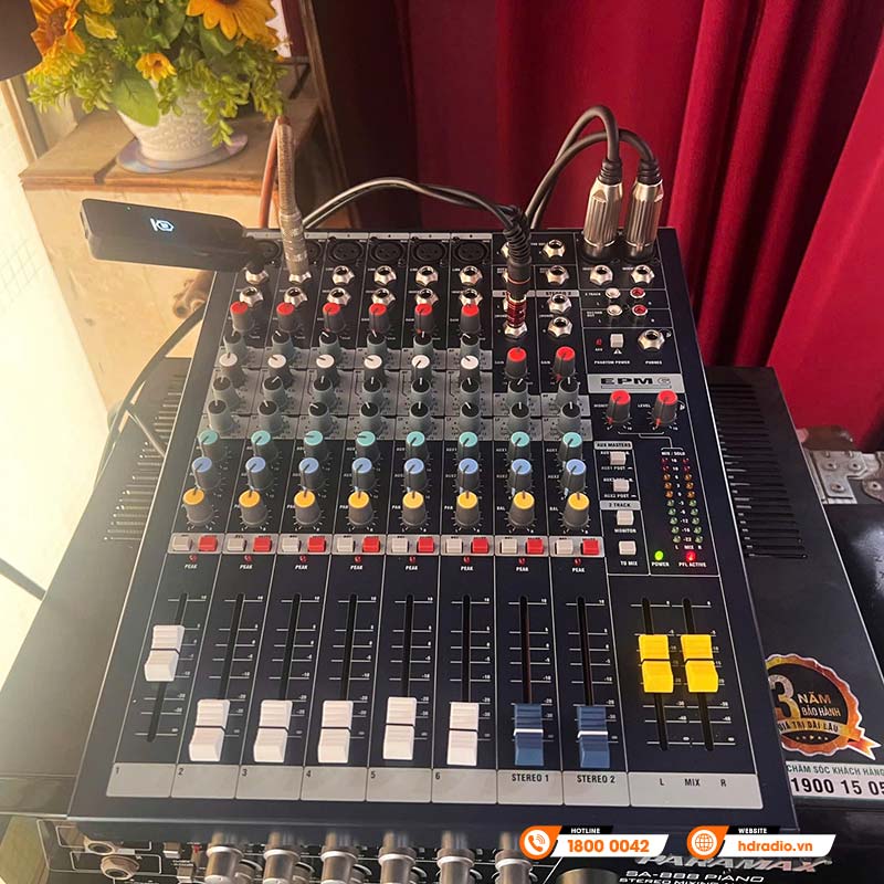 Bàn Mixer Soundcraft EPM6, 8 Kênh, Analog-1