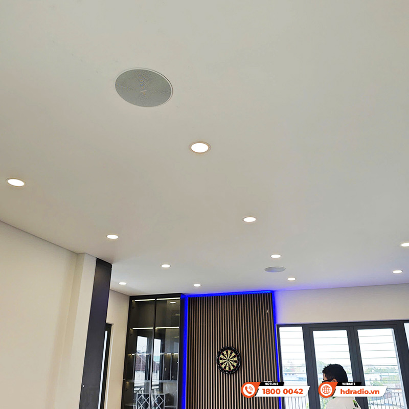 Hệ thống âm thanh nghe nhạc âm trần của anh Duy Hệ thống âm thanh nghe nhạc âm trần của anh Duy