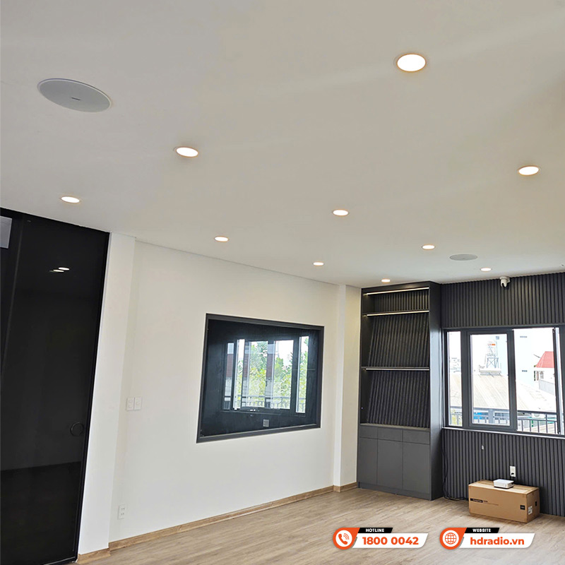 Hệ thống âm thanh nghe nhạc âm trần của anh Duy Hệ thống âm thanh nghe nhạc âm trần của anh Duy