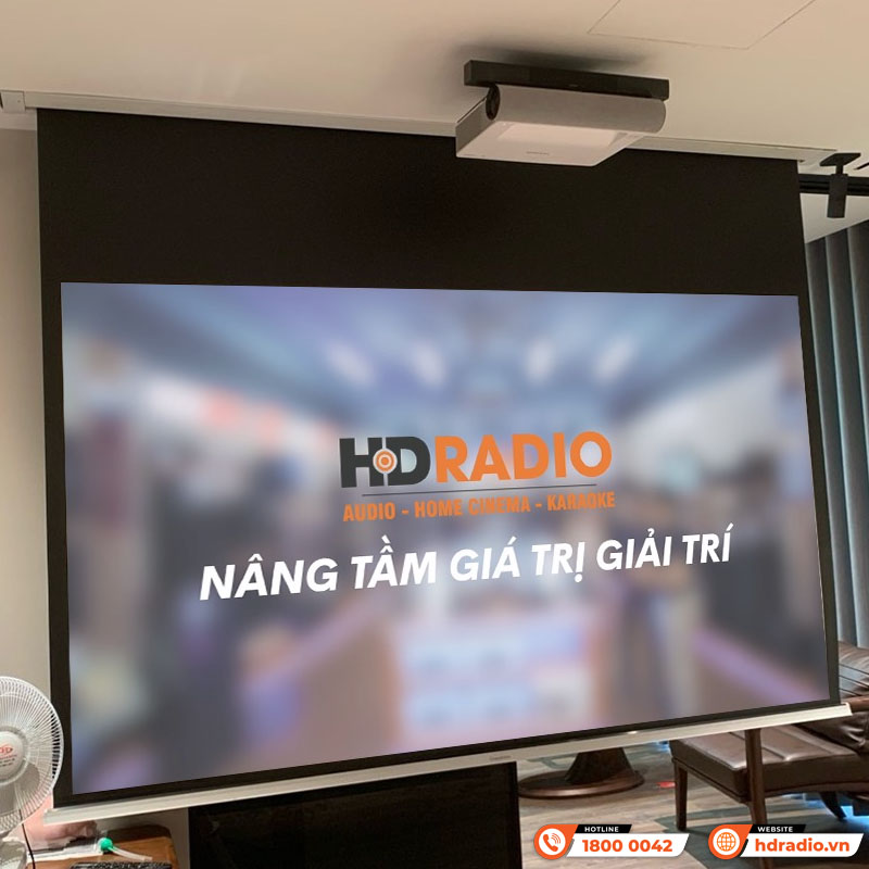 Lắp đặt hệ thống âm thanh trình chiếu hơn 223 triệu cho anh Hưng