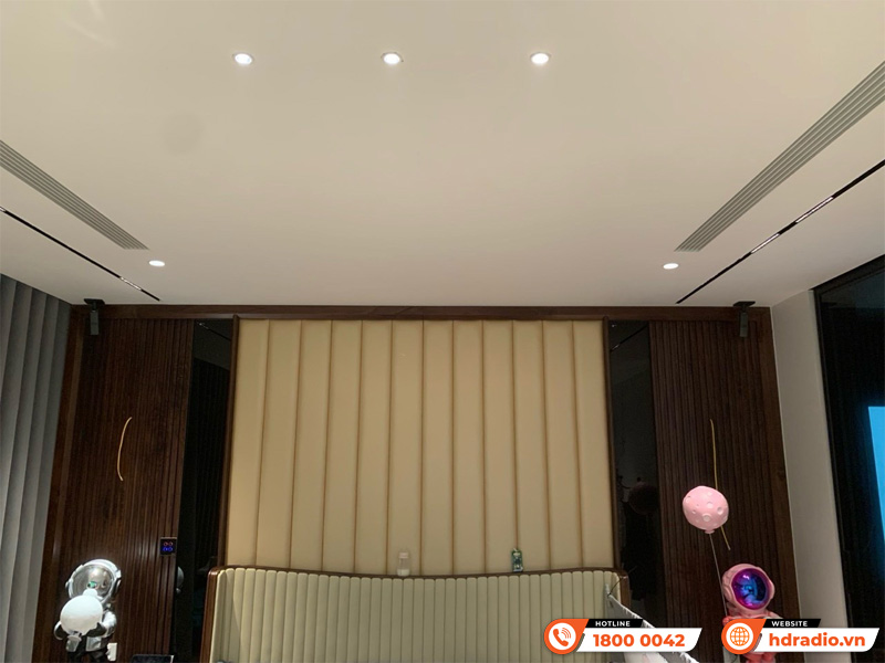 Lắp đặt hệ thống âm thanh trình chiếu hơn 223 triệu cho anh Hưng