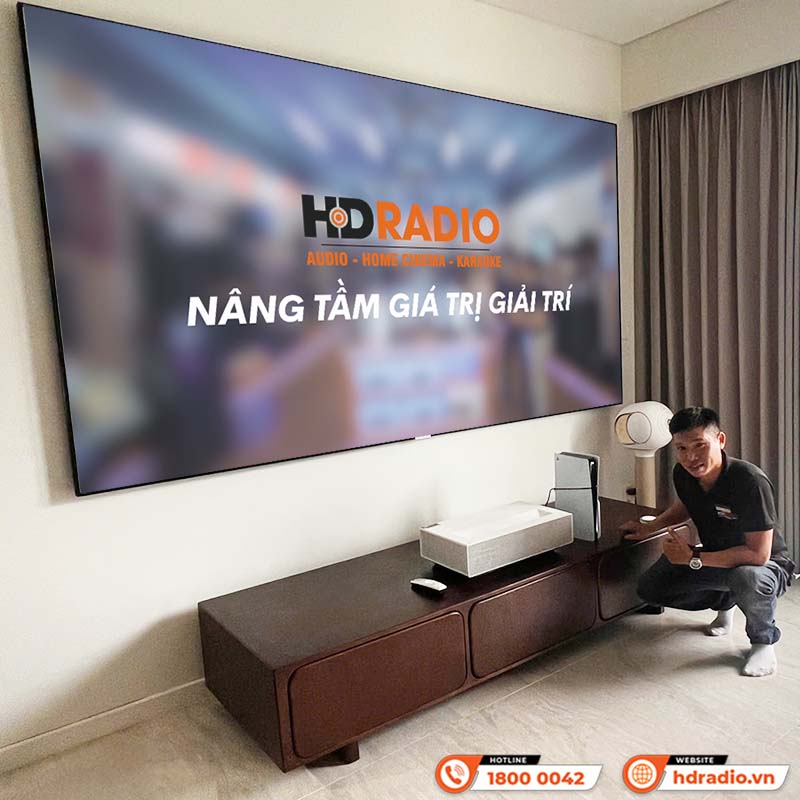 Máy Chiếu Siêu Gần LG HU715QW, 2500 ANSI Lumen, 4K UHD (3840 x 2160) 80-120 inch, Wifi, HDMI, USB, Remote Magic Lighting-16