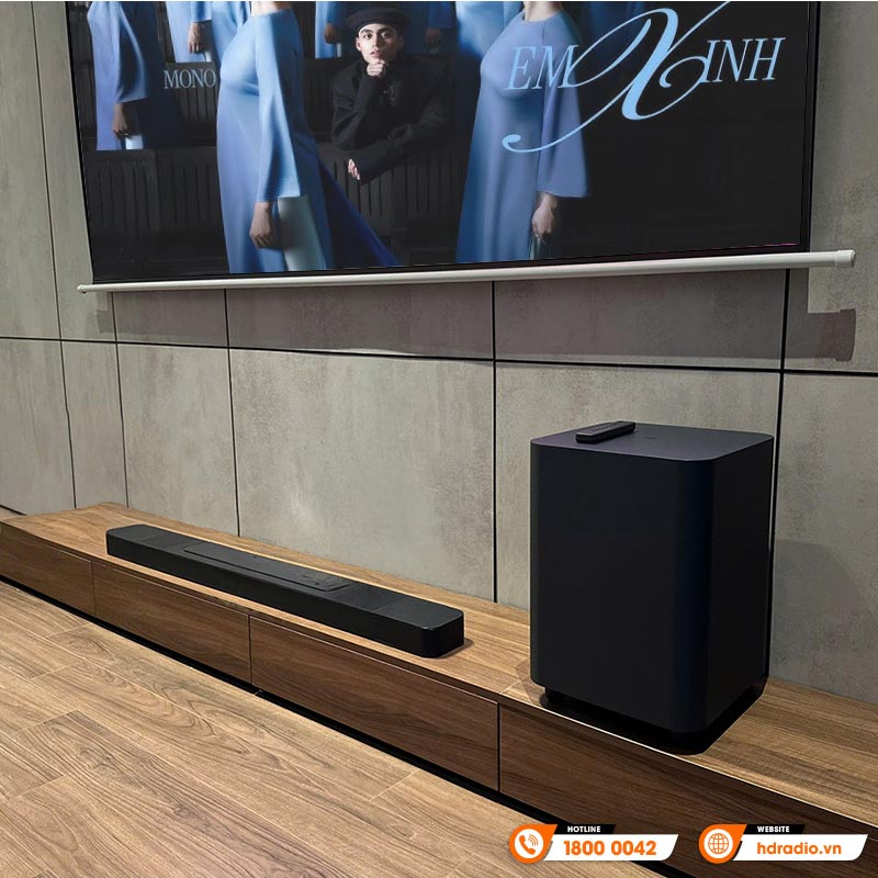 Loa JBL Bar 1000 Chính Hãng, Công Suất 880W 3D Dolby Atmos và DTS, Bluetooth 5.0, Wifi, HDMI, Optical (Âm Thanh Vòm Ảo 7.1.4 Kênh)-45