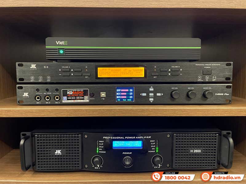 Lắp đặt hệ thống dàn karaoke cao cấp trị giá hơn 108 triệu đồng cho anh Nam