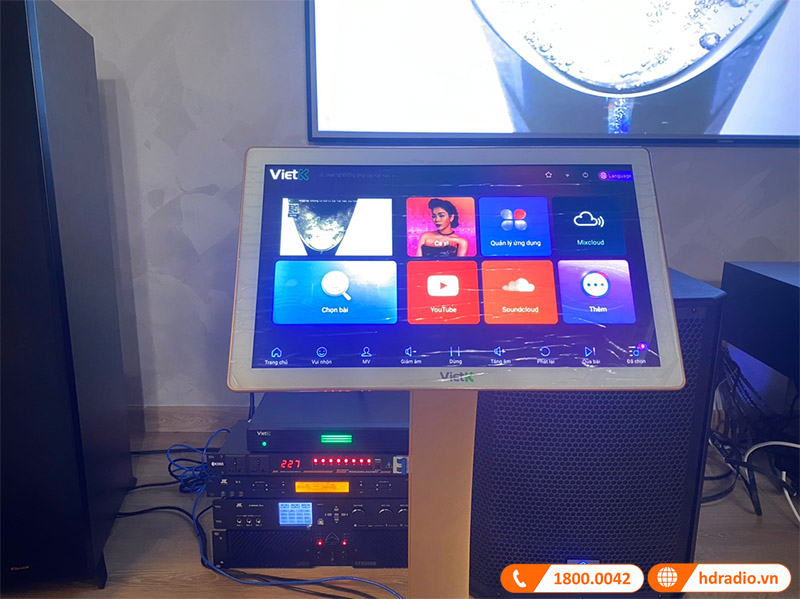 hệ thống giải trí tổng hợp trị giá gần 578 triệu đồng của anh Toàn hệ thống giải trí tổng hợp trị giá gần 578 triệu đồng của anh Toàn