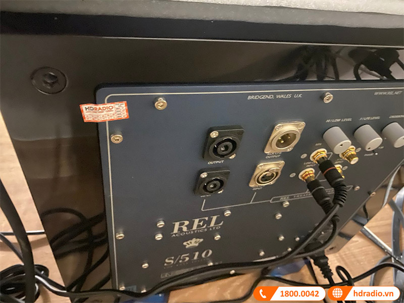 mặt của Loa sub Rel S510 mặt của Loa sub Rel S510