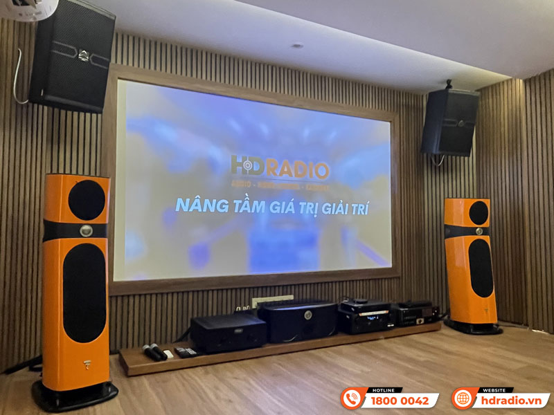Lắp đặt hệ thống giải trí tổng hợp trị giá hơn 335 triệu đồng cho anh Tuấn ở Quận Tây Hồ, Hà Nội