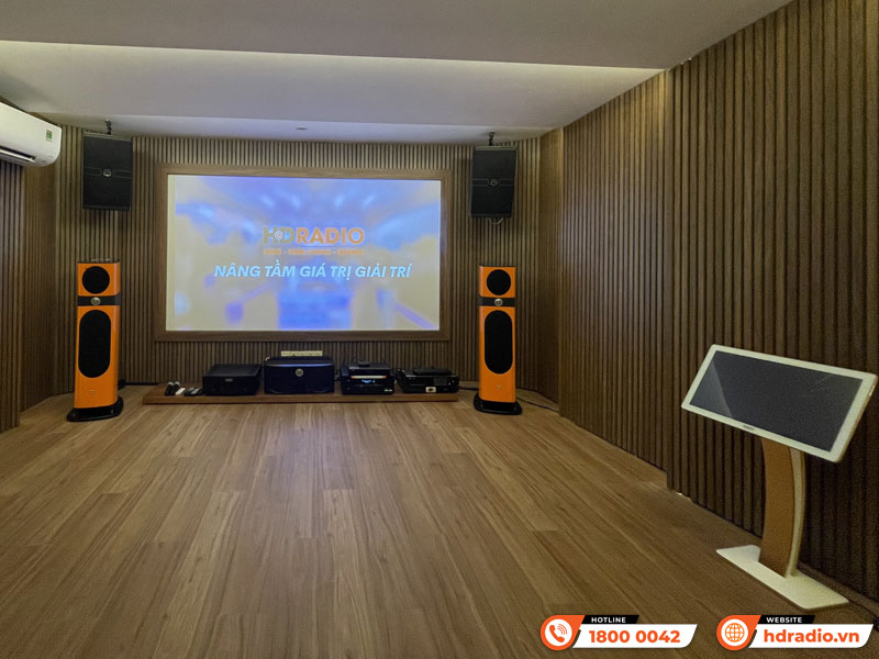 Lắp đặt hệ thống giải trí tổng hợp trị giá hơn 335 triệu đồng cho anh Tuấn ở Quận Tây Hồ, Hà Nội