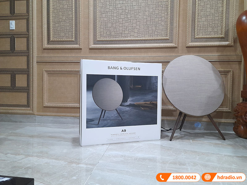 Lap dat he thong loa B&O Beoplay A9 MK4 SE cho anh Quang o Binh Thanh, Ho Chi Minh
