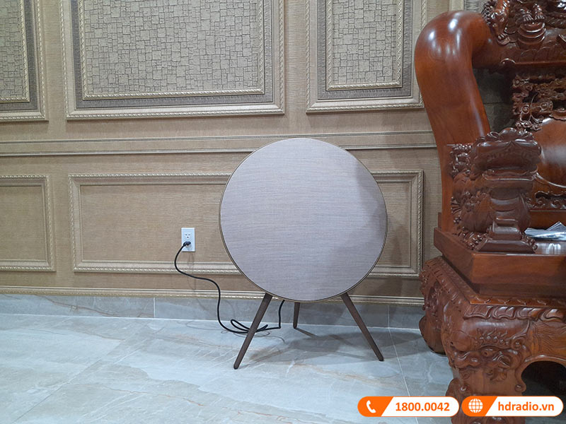 Lap dat he thong loa B&O Beoplay A9 MK4 SE cho anh Quang o Binh Thanh, Ho Chi Minh