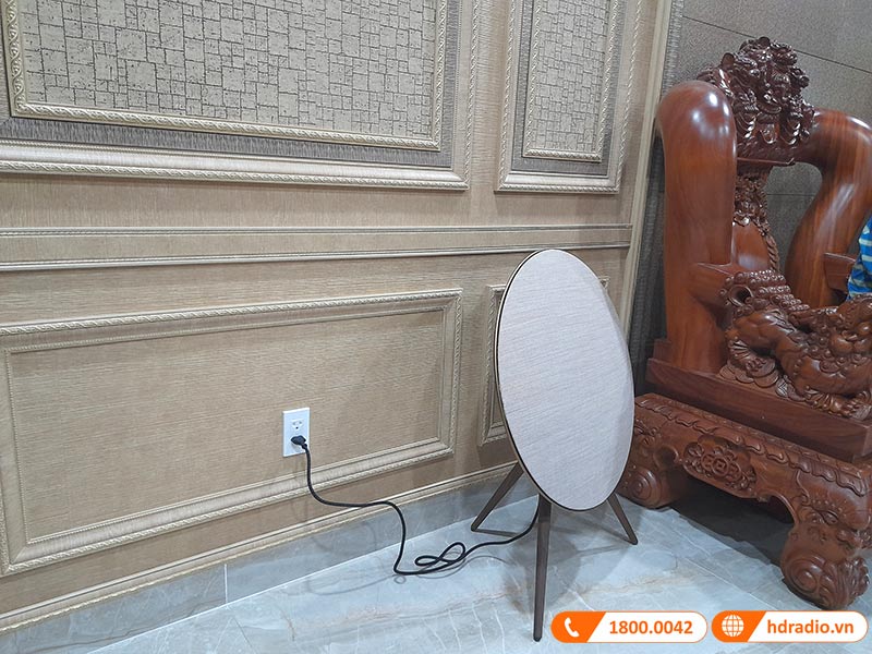Lap dat he thong loa B&O Beoplay A9 MK4 SE cho anh Quang o Binh Thanh, Ho Chi Minh