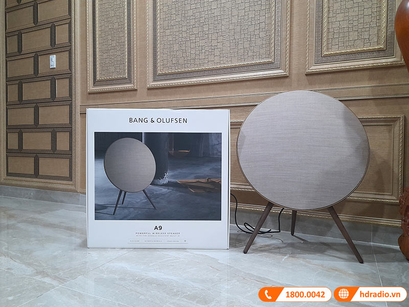 Lap dat he thong loa B&O Beoplay A9 MK4 SE cho anh Quang o Binh Thanh, Ho Chi Minh