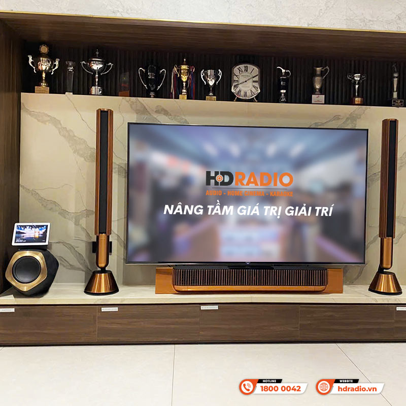 Hệ thống loa B&O của anh Lâm Hệ thống loa B&O của anh Lâm