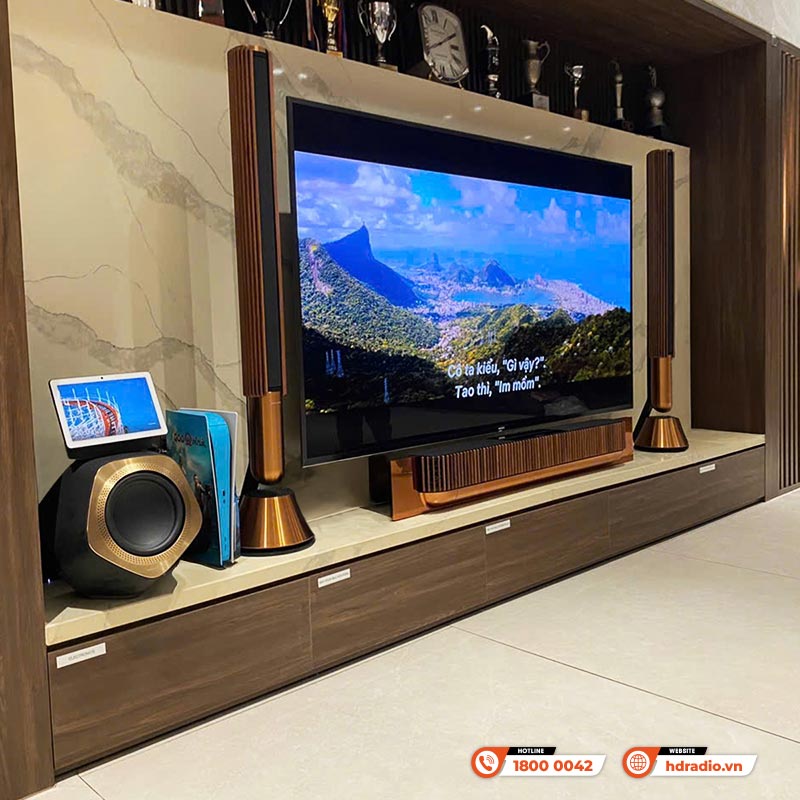 Hệ thống loa B&O của anh Lâm Hệ thống loa B&O của anh Lâm