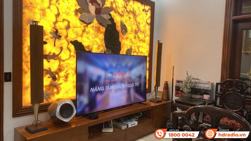 hệ thống loa B&O cao cấp của anh khách ở Bắc Ninh 