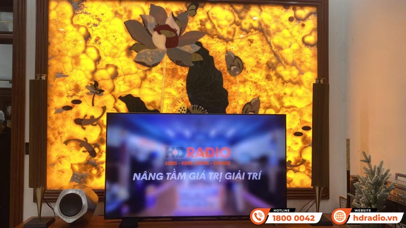 hệ thống loa B&O cao cấp của anh khách ở Bắc Ninh 