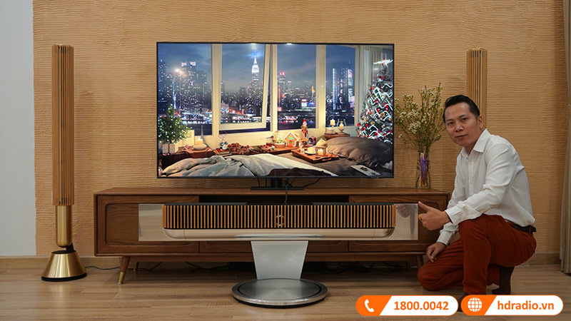 Lắp đặt hệ thống loa B&O đỉnh cao trị giá hơn 800 triệu đồng cho chị Nhung ở Kim Ngưu