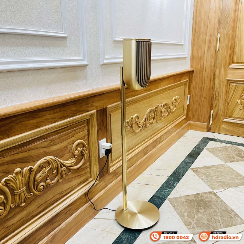 Hệ thống loa nghe nhạc đẳng cấp của anh khách