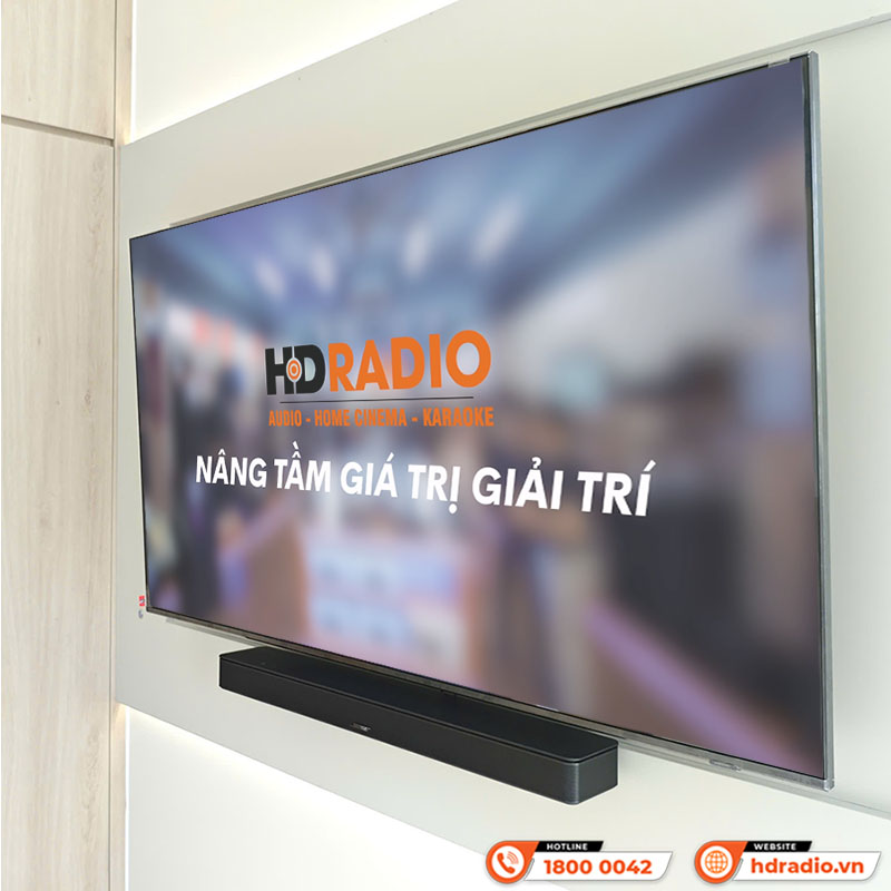 Lắp đặt Hệ thống Loa soundbar Bose đẳng cấp cho anh Trí