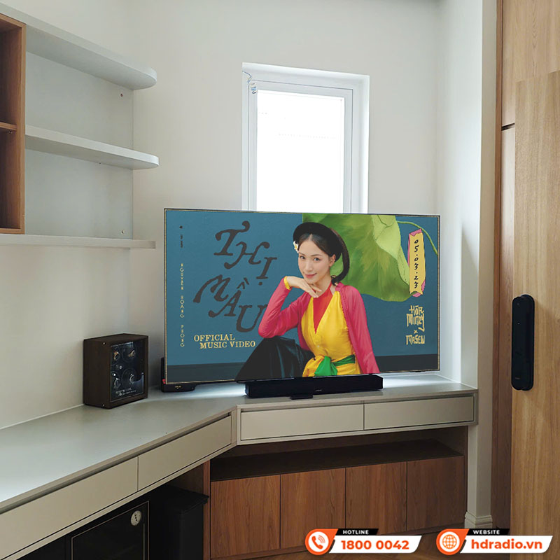 Lắp đặt Hệ thống Loa soundbar Bose đẳng cấp cho anh Trí
