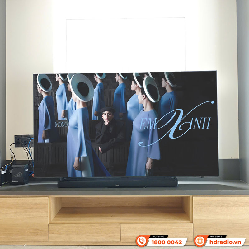 Lắp đặt Hệ thống Loa soundbar Bose đẳng cấp cho anh Trí