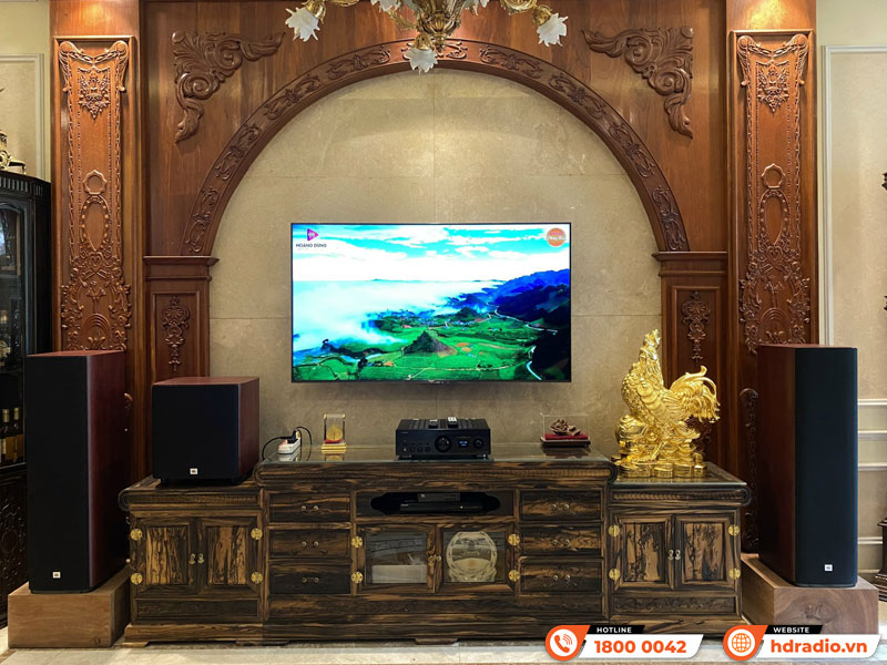 Lắp đặt hệ thống nghe nhạc cao cấp trị giá hơn 116 triệu đồng cho anh Trí