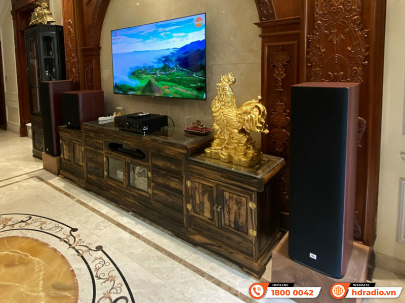 Lắp đặt hệ thống nghe nhạc cao cấp trị giá hơn 116 triệu đồng cho anh Trí