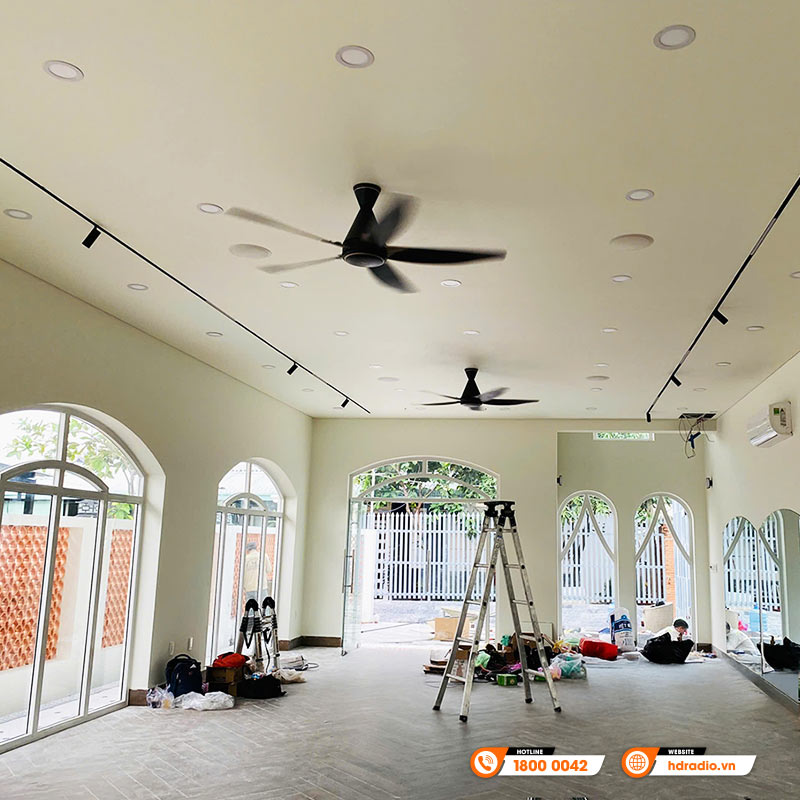 Lắp đặt Hệ thống âm thanh nghe nhạc thông minh cho Phòng Yoga & Aerobic Lắp đặt Hệ thống âm thanh nghe nhạc thông minh cho Phòng Yoga & Aerobic