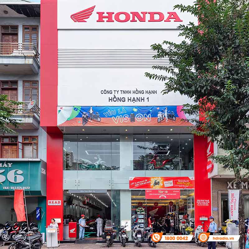 Lắp đặt Hệ thống âm thanh nghe nhạc cho phòng chờ của Trung tâm bán xe Honda HEAD Hồng Hạnh 1