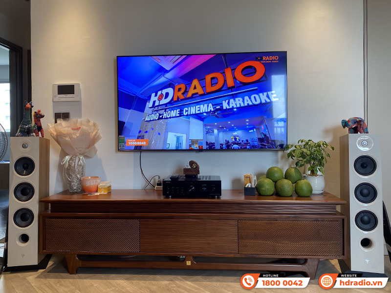 Lắp đặt hệ thống nghe nhạc cực hay trị giá hơn 62 triệu đồng cho chị Hương