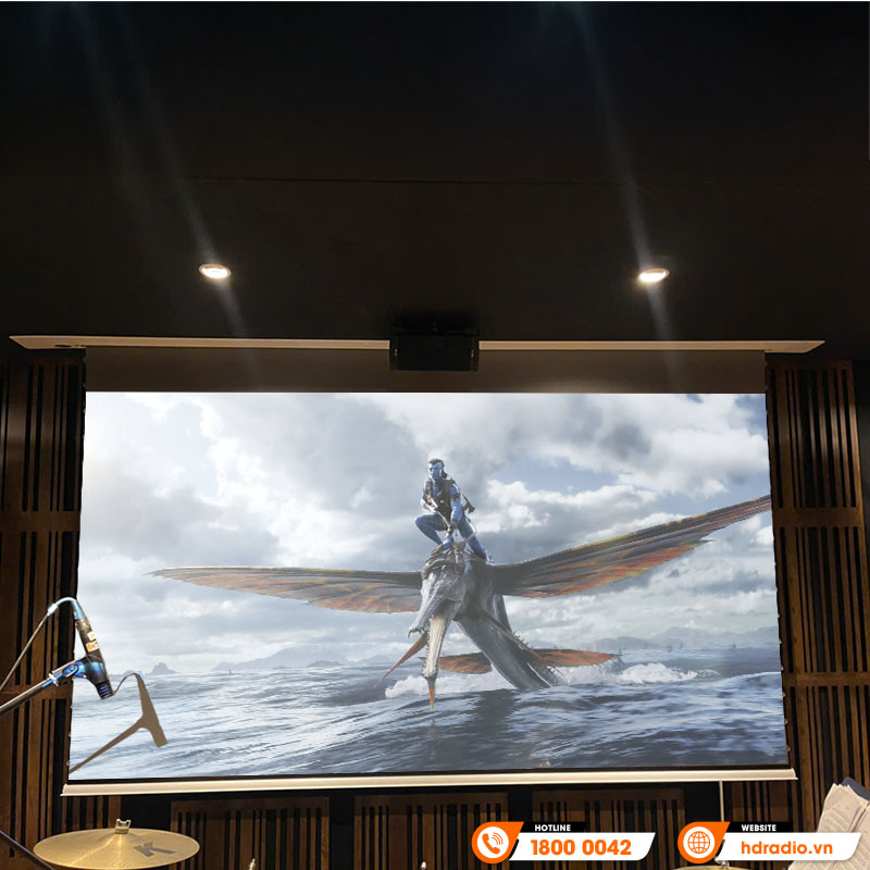 Lắp đặt hệ thống phòng chiếu phim cao cấp cho chú Tuấn ở Quận Nam Từ Liêm, Hà Nội