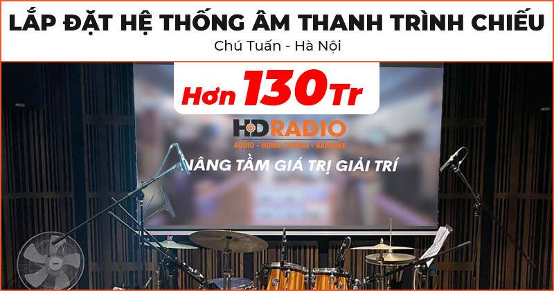 Lắp đặt hệ thống phòng chiếu phim cao cấp trị giá hơn 130 triệu đồng cho chú Tuấn ở Quận Nam Từ Liêm, Hà Nội (LG ProBeam BU50RG, Vividstorm ALR VPCLALR120H, Dune HD Homatics Box R 4K Plus)