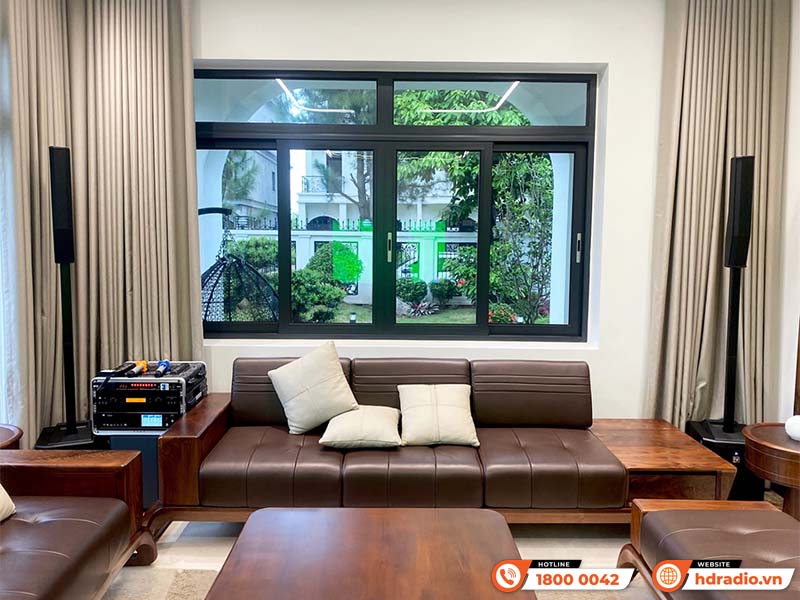 Lắp đặt Dàn Karaoke cao cấp kết hợp Loa JBL BAR 1300 cho anh Tuấn