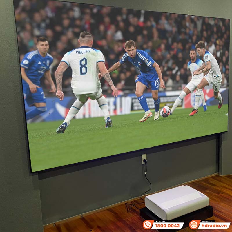 Màn chiếu treo tường Grandview PE-L120(16:9) DY5, 120 inch, Máy Chiếu Gần, Siêu Gần-3