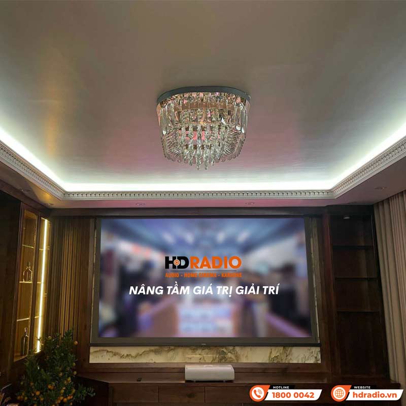 Lắp đặt Hệ thống trình chiếu Cao Cấp trị giá gần 209 triệu đồng cho anh Phú ở Quận Nam Từ Liêm, Hà Nội