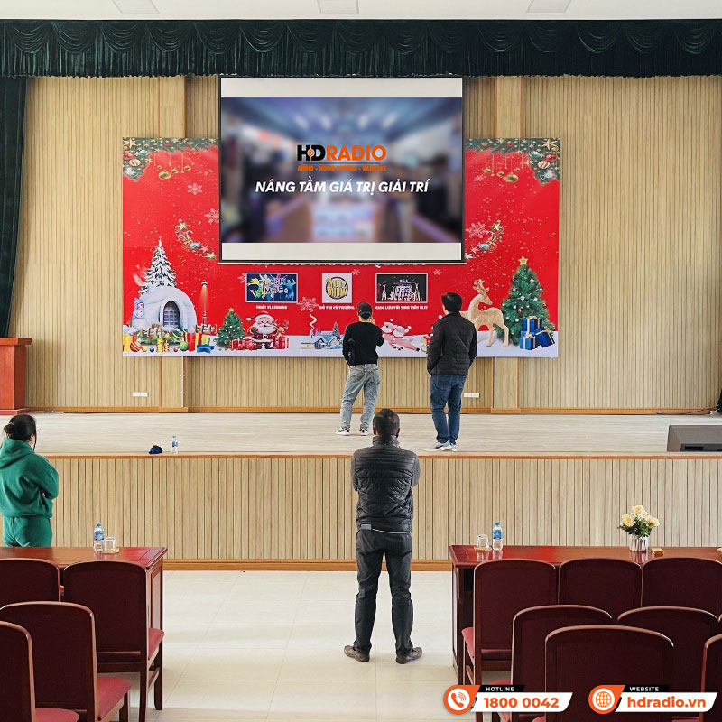 Hệ thống trình chiếu tại Đại học Quốc Gia Hà Nội Hệ thống trình chiếu tại Đại học Quốc Gia Hà Nội