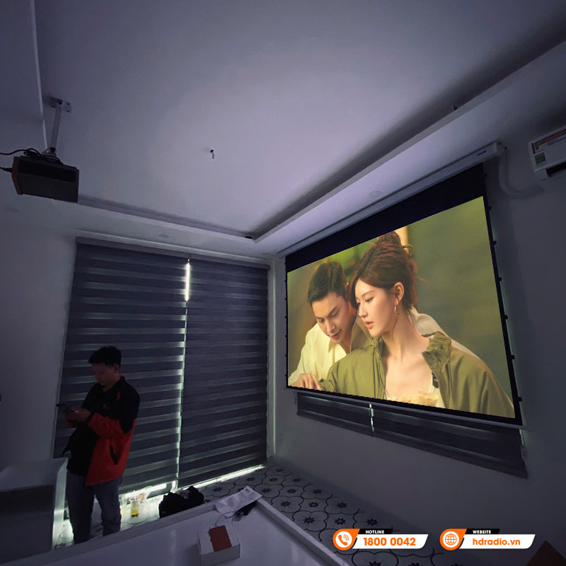 Hệ thống trình chiếu của anh Tân Hệ thống trình chiếu của anh Tân